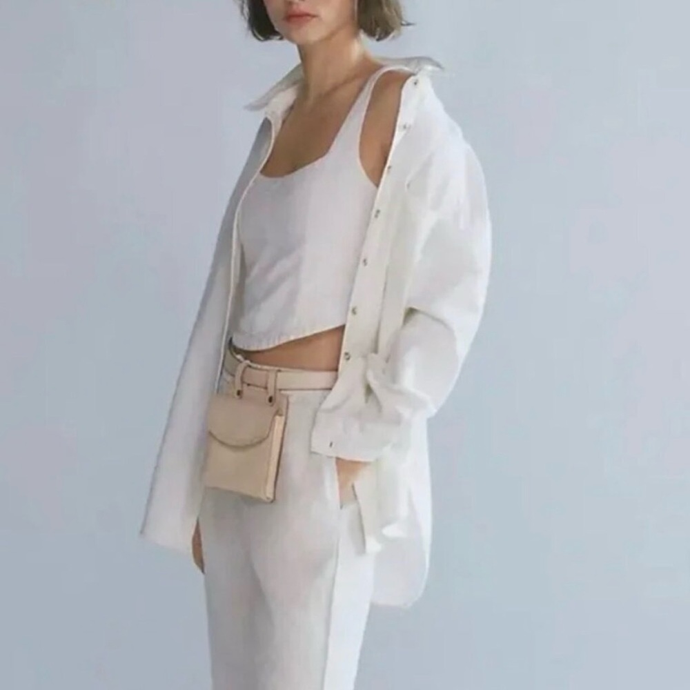 Pilcro White Blouse with Tank